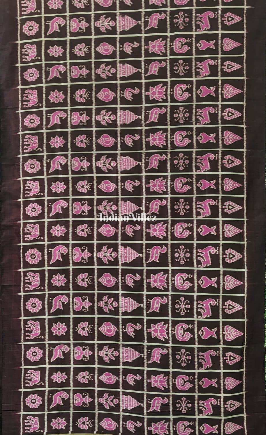 Coffee Color Nabakothi Contemporary Silk Saree