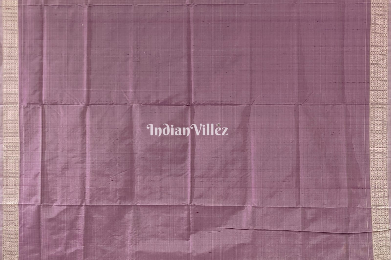 Mauve Odisha Ikat Pure Sambalpuri Silk Saree