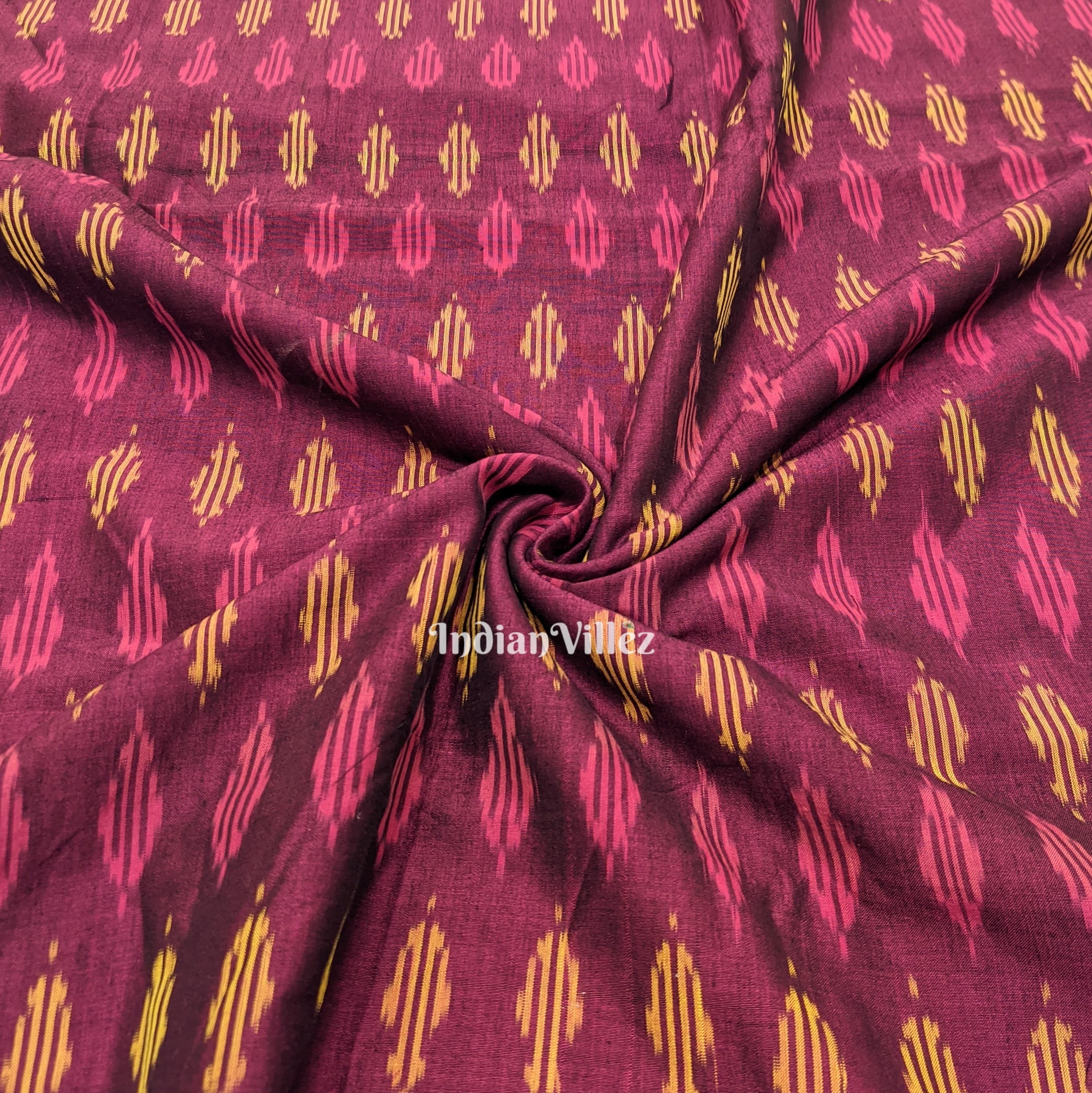 Pochampally Ikat Cotton Fabric