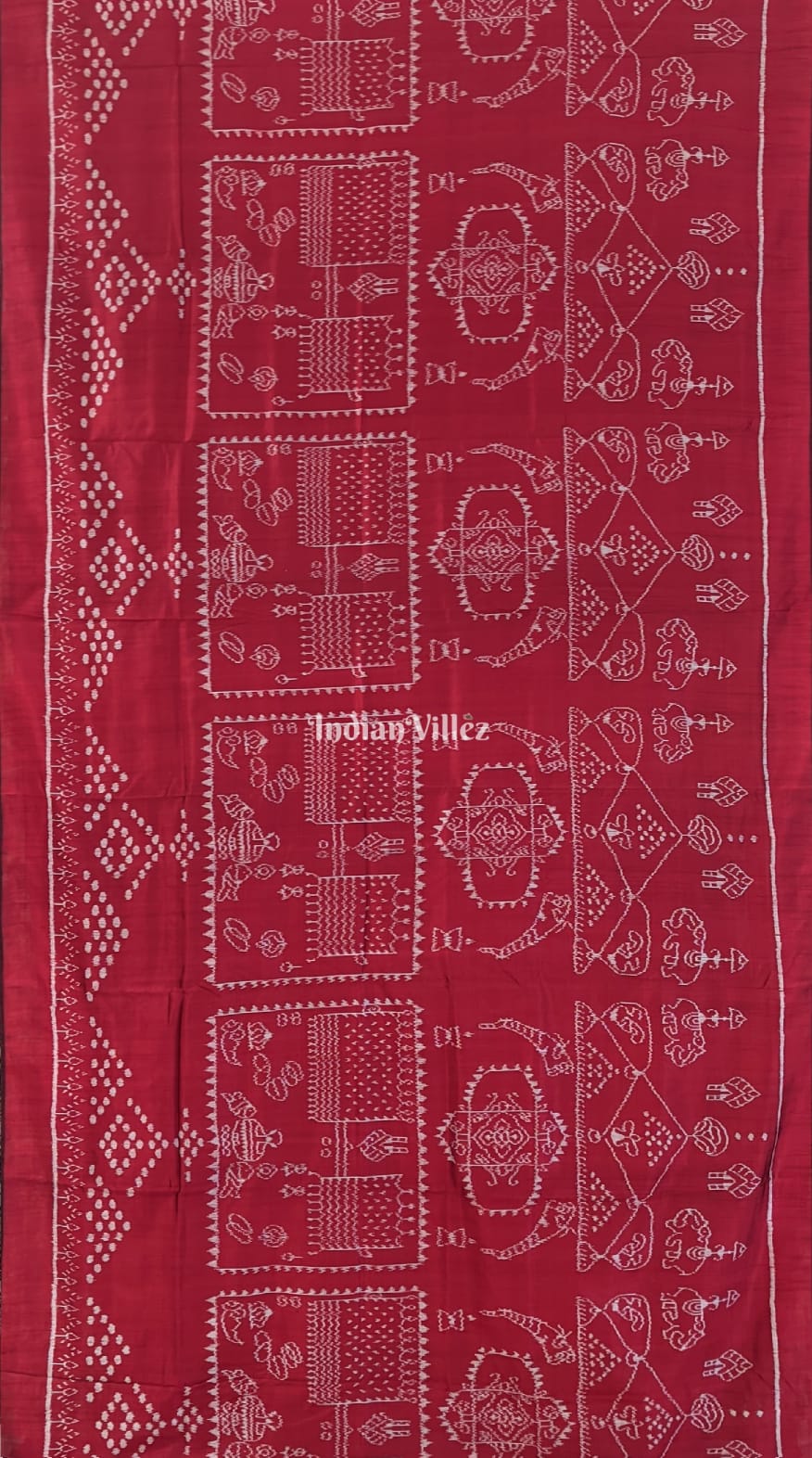 Maroon Wedding Theme Contemporary Silk Saree