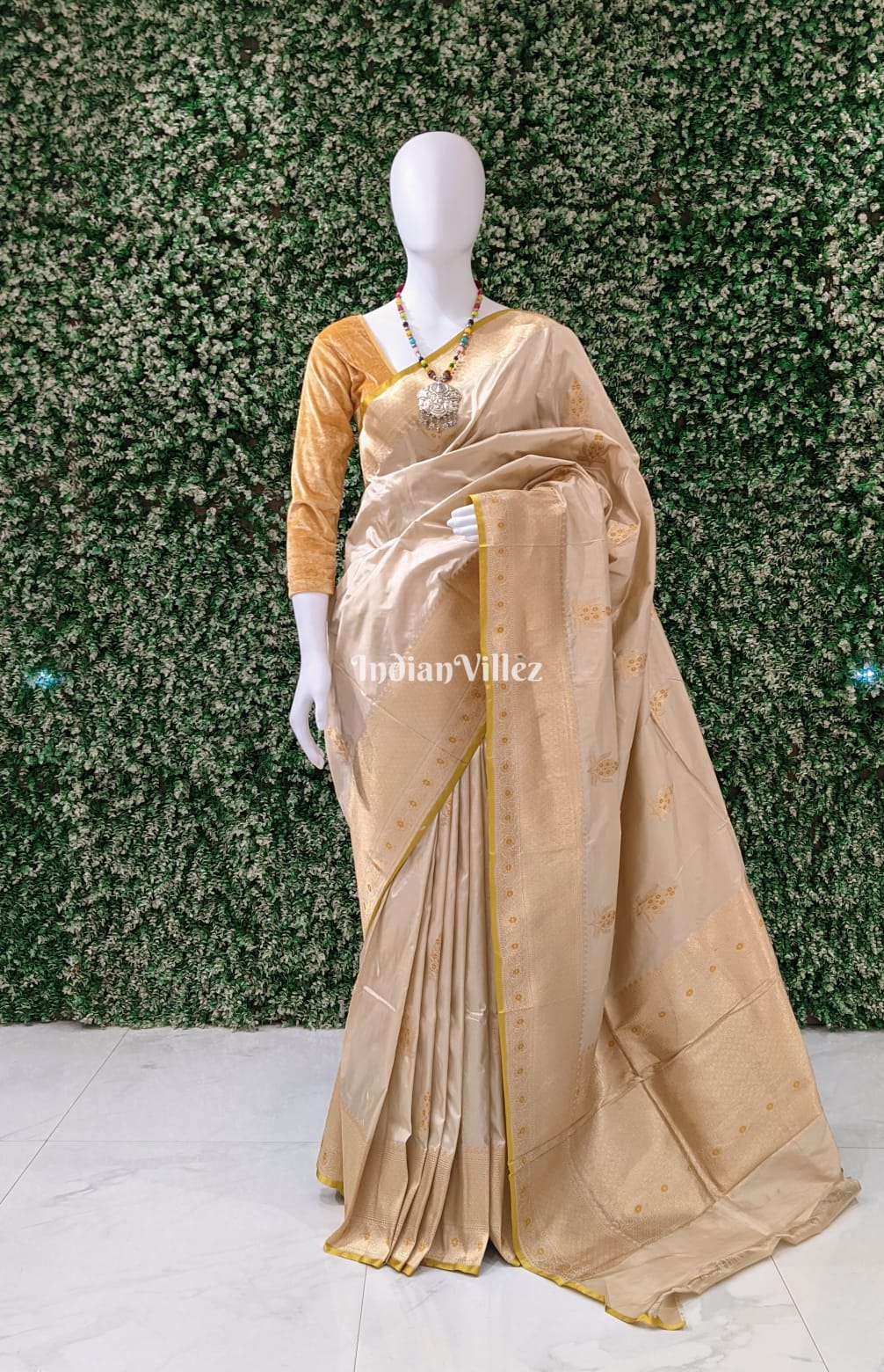 Chandan Pure Banarasi Katan Silk Saree