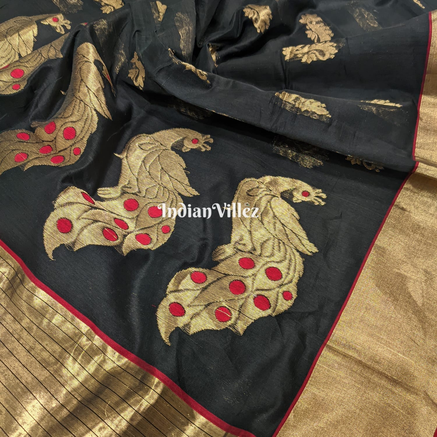 Buy Blue Sarees for Women by Indie Picks Online | Ajio.com