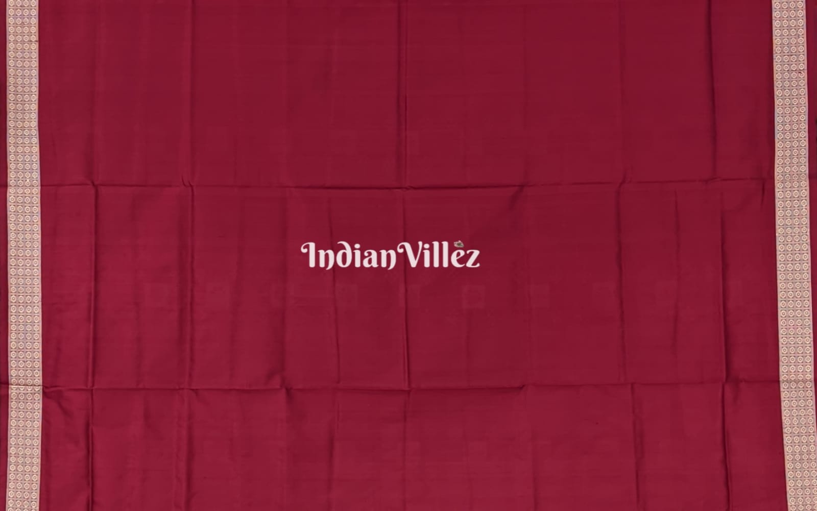 National Award Nominated Brown Red Peacock Bird Sambalpuri Silk Saree