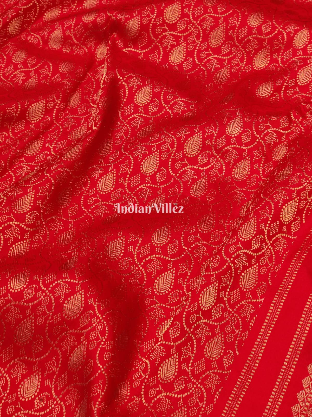 Red Kanchipuram Silk Saree