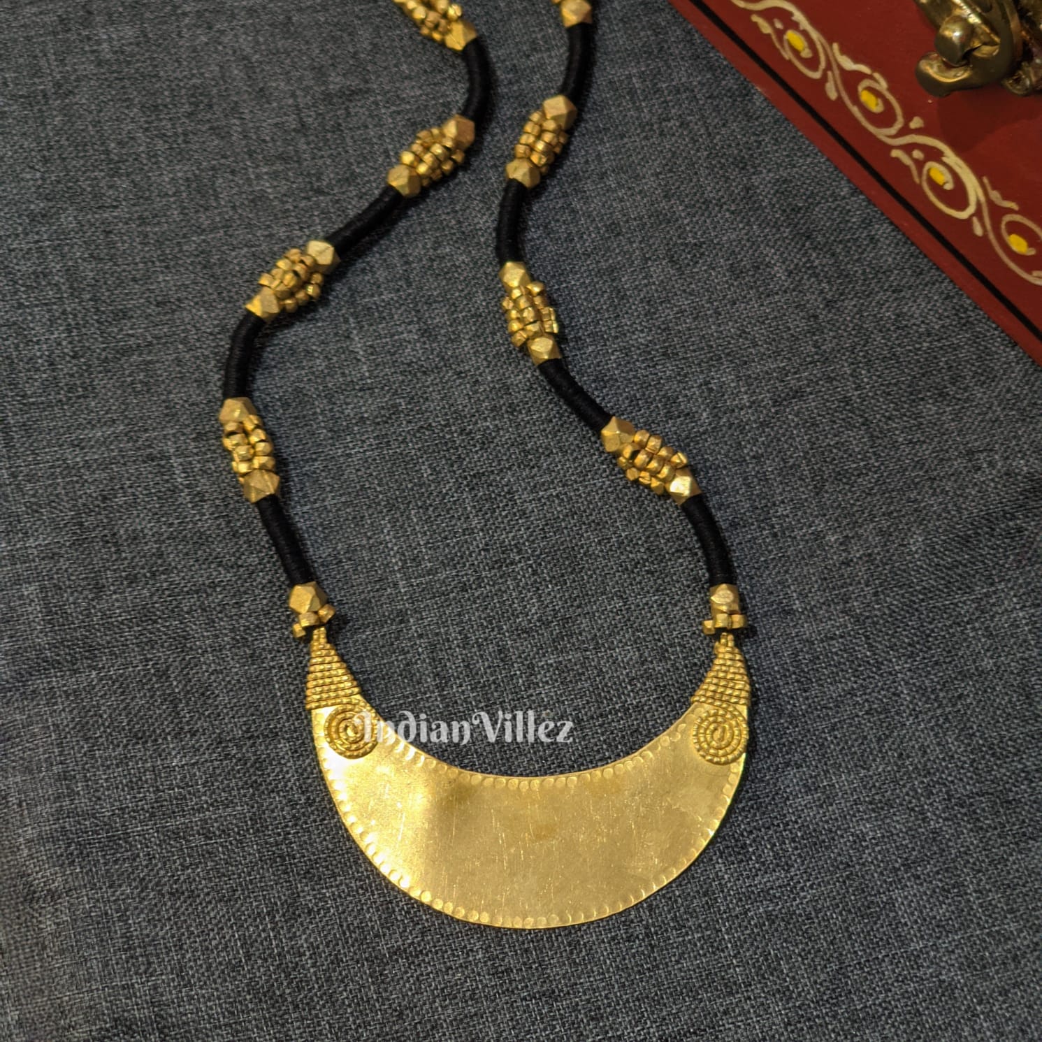 Handmade Pure Dhokra Necklace