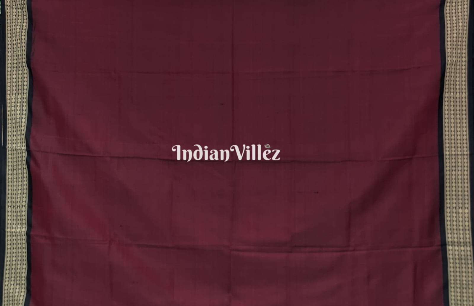 Red Contemporary Odisha Handloom Sambalpuri Ikat Silk Saree