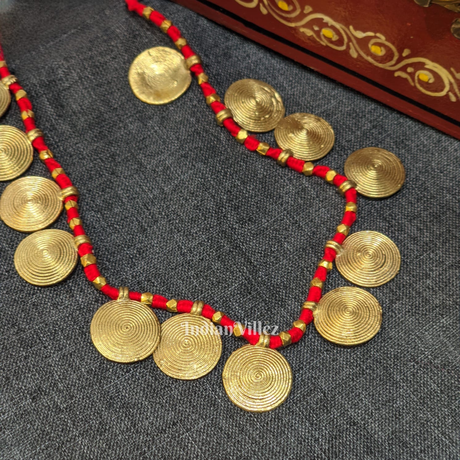 Handmade Tribal Dhokra Necklace