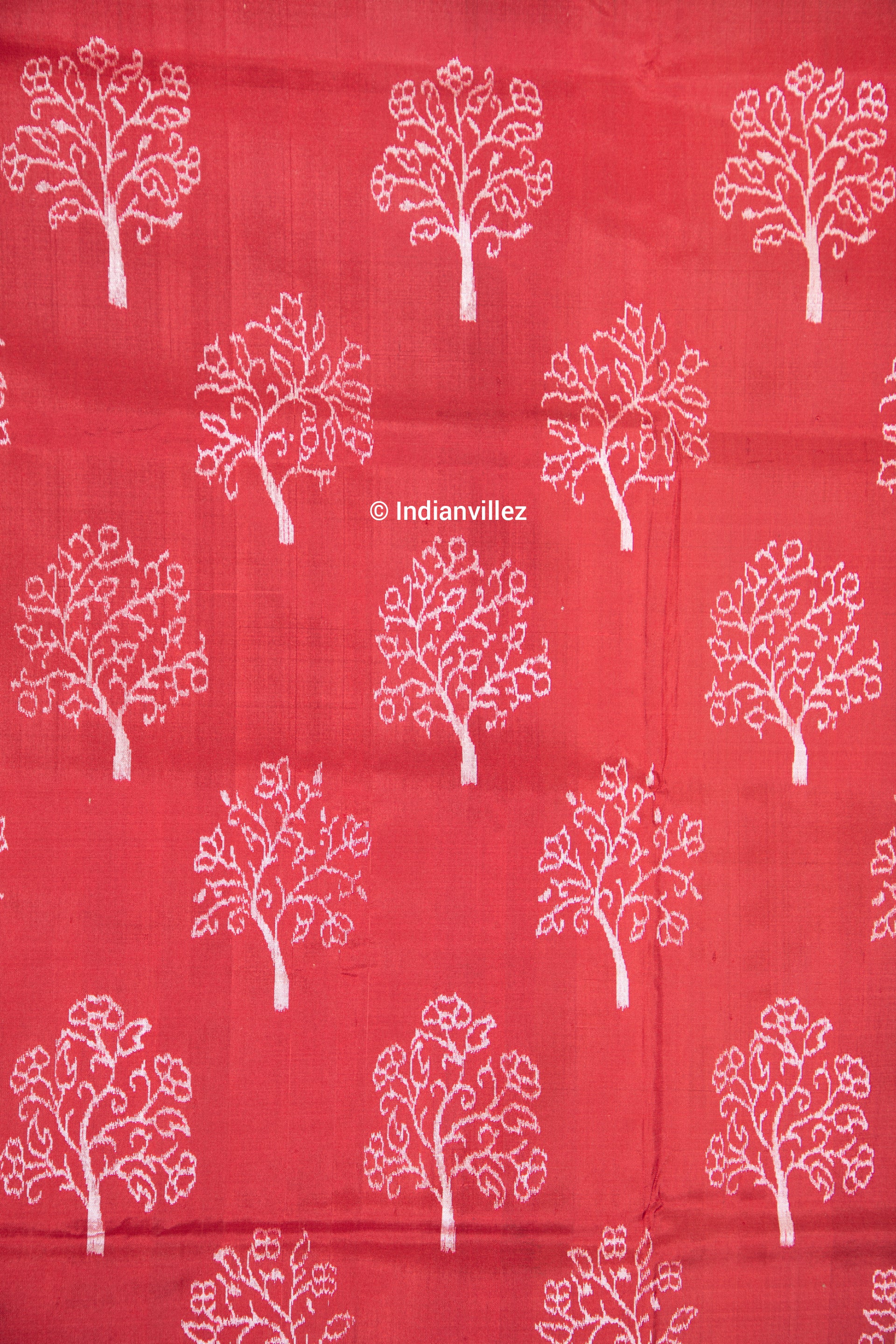 Tree of life Sambalpuri Ikat Handloom Silk saree - IndianVillez