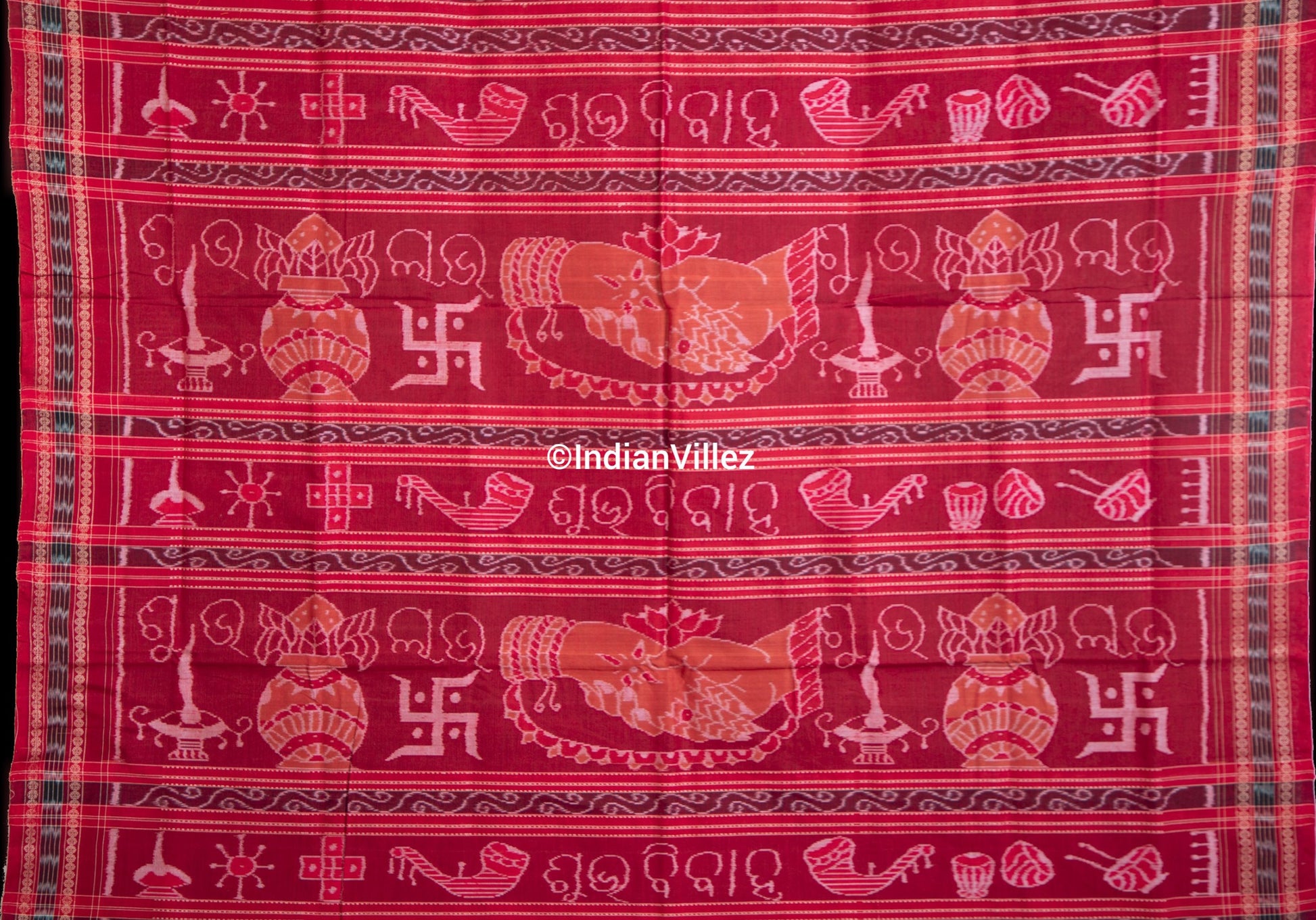 Subhavivah Sambalpuri Ikat Saree