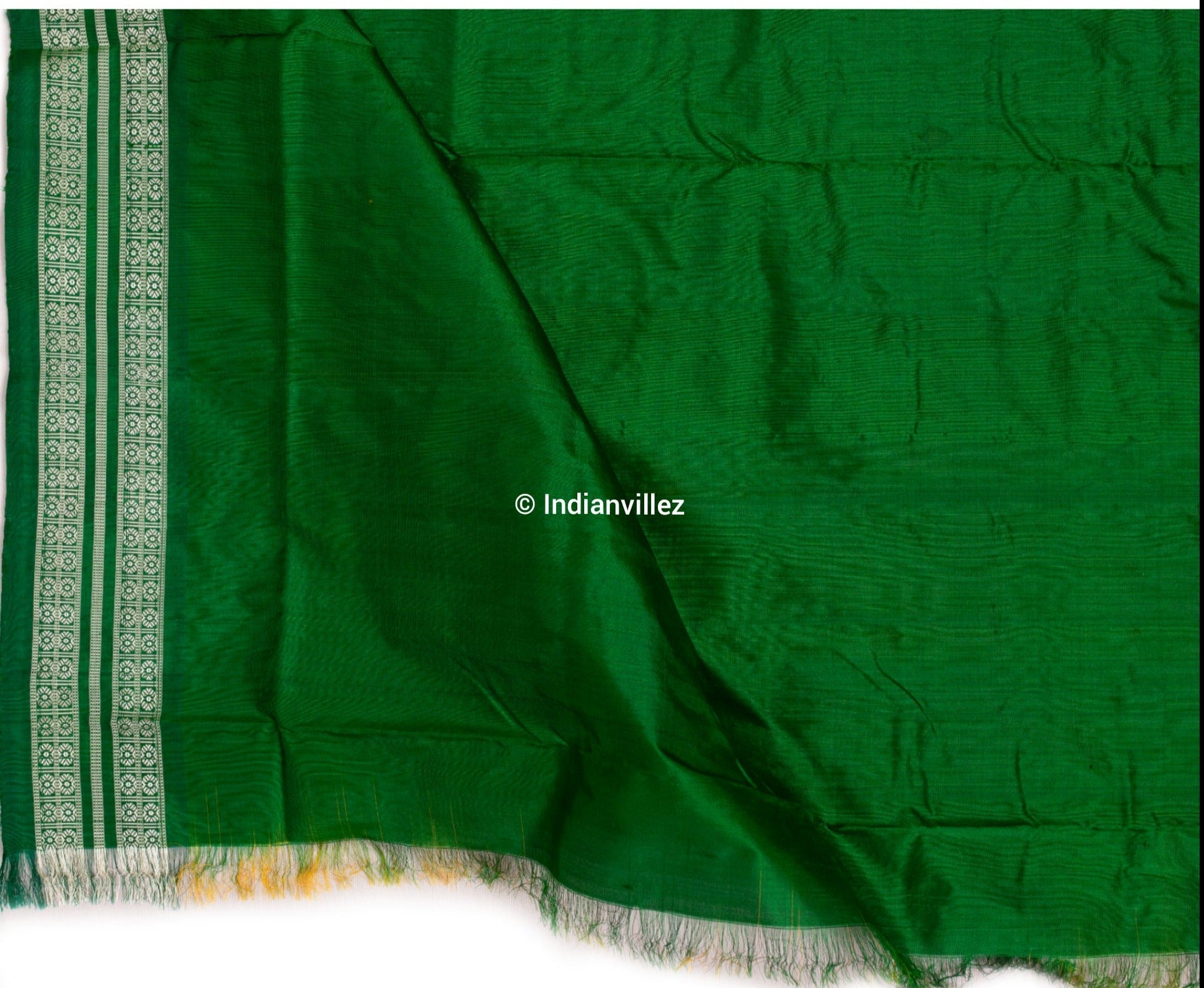 Flower Bomkai Odisha Handloom Mulberry Silk Saree