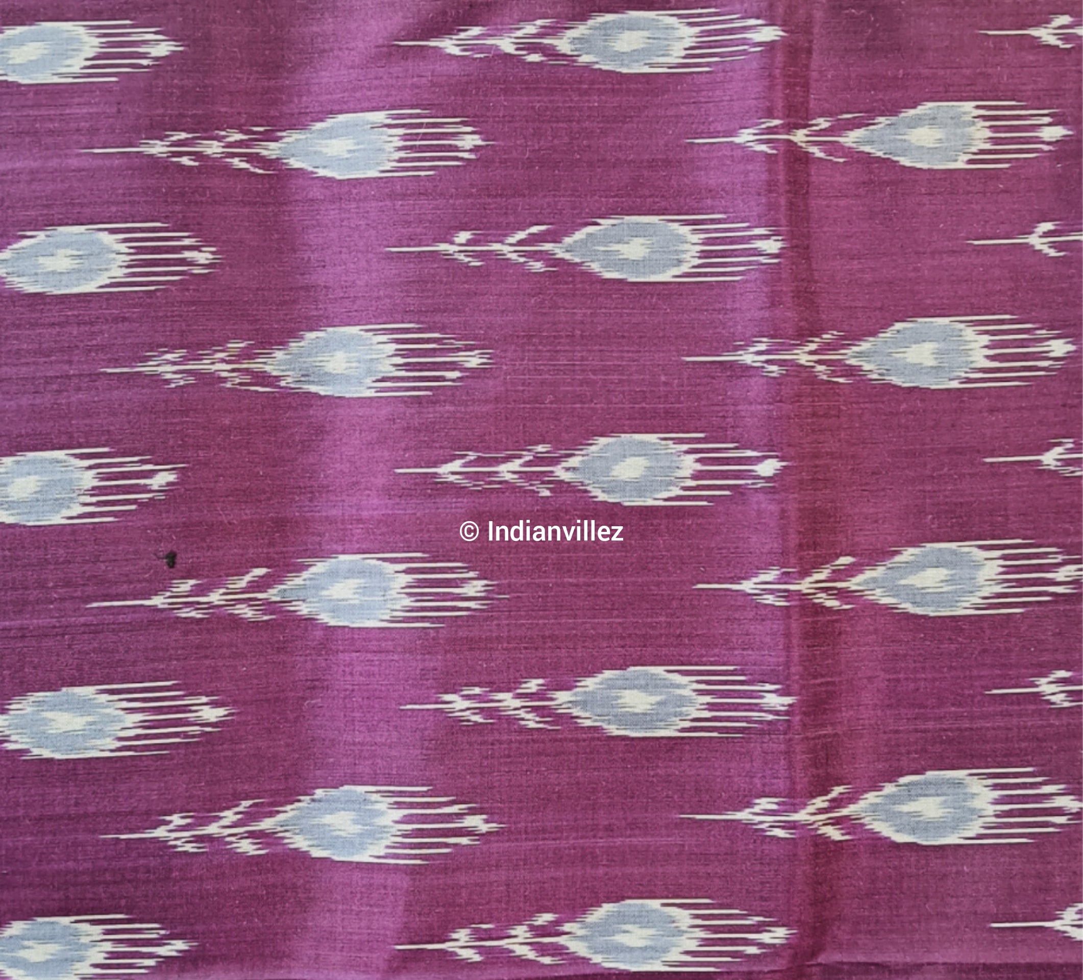 Pink, Grey & Sky Blue Mayurchandrika Odisha Handloom Silk saree
