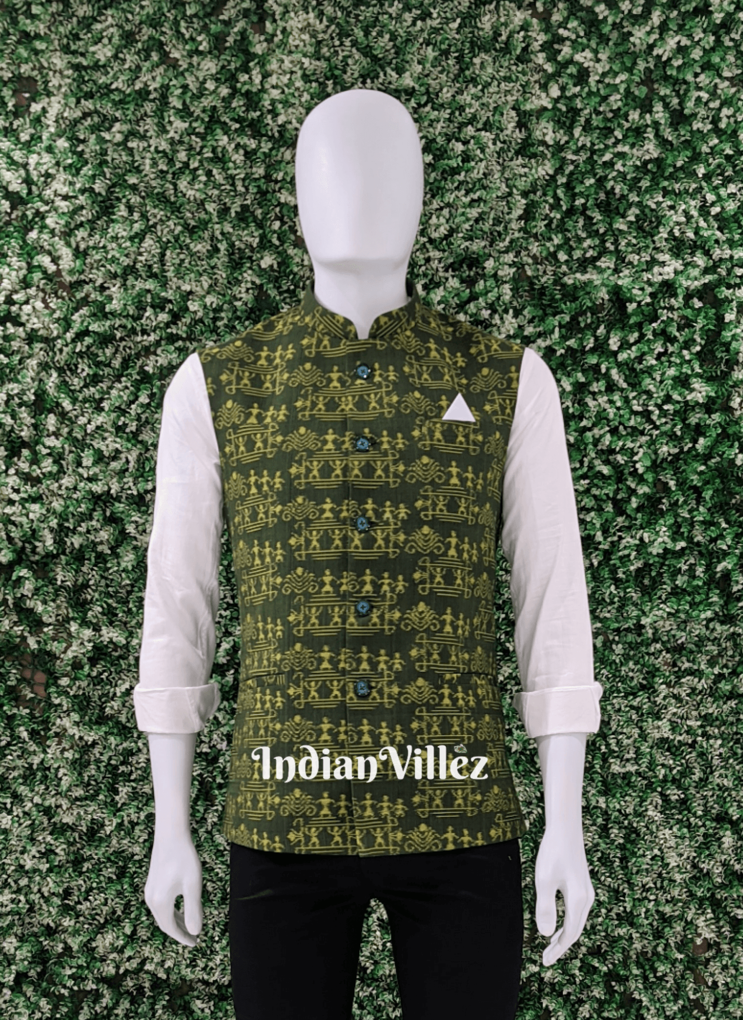 Sambalpuri nehru jacket top