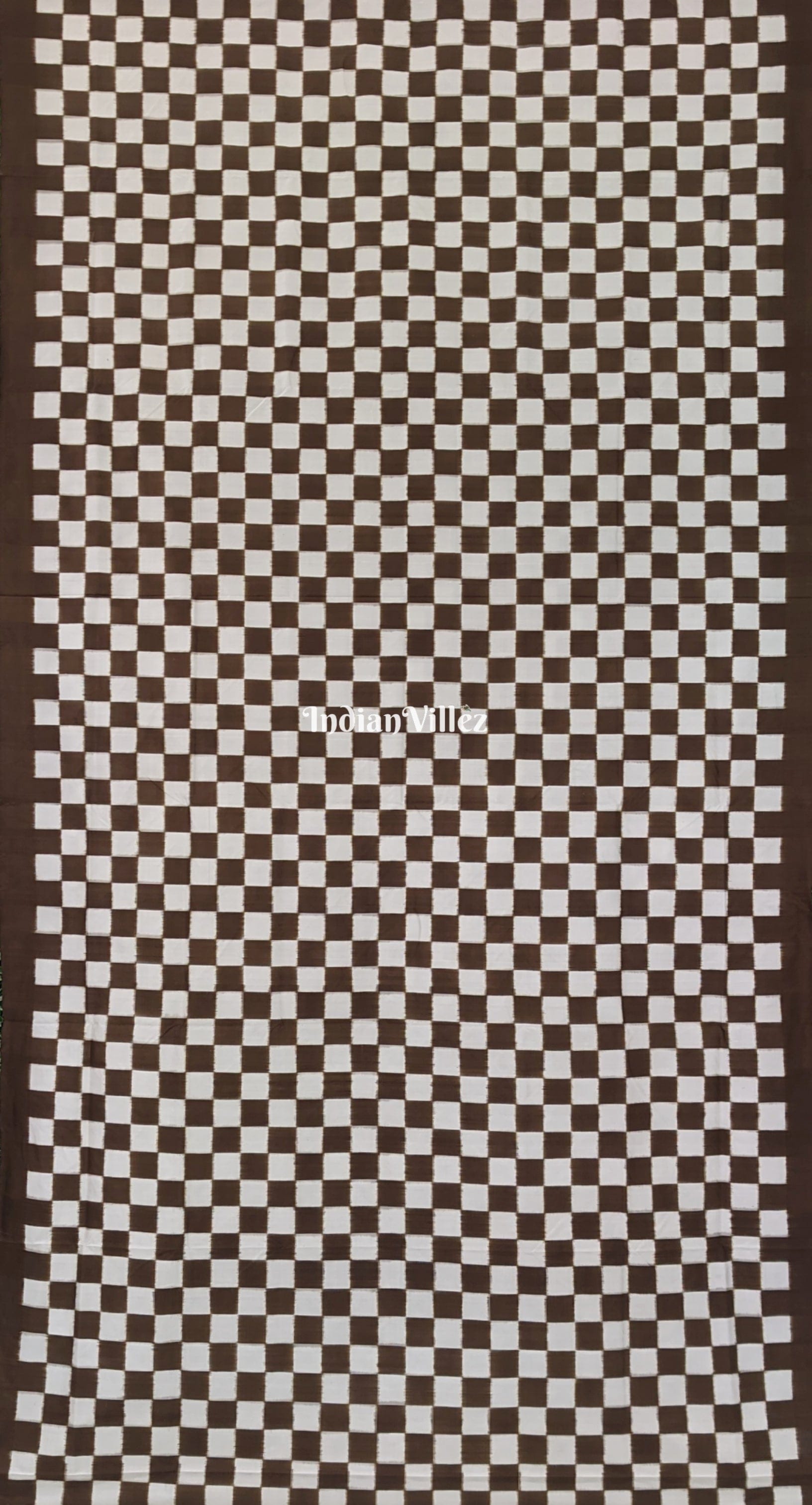 Exclusive Coffee Brown Pasapali Sambalpuri Silk Saree
