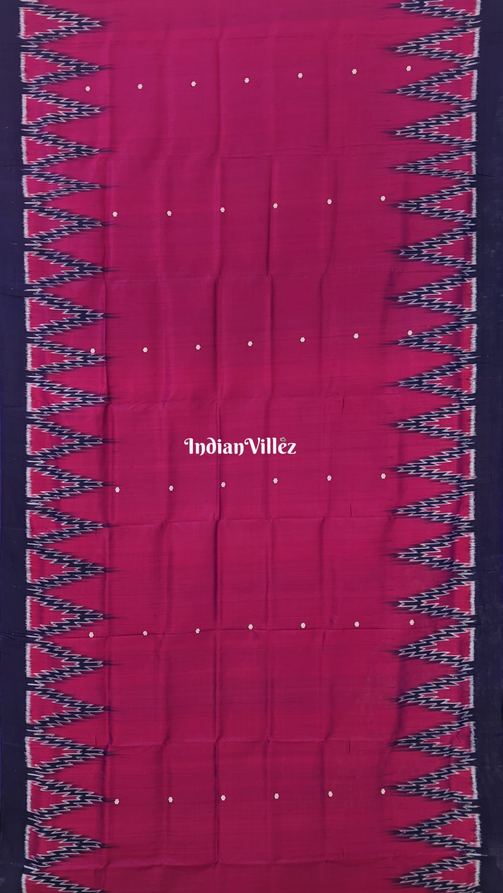 Pink Dual Tone Odisha Handloom Contemporary Silk Saree