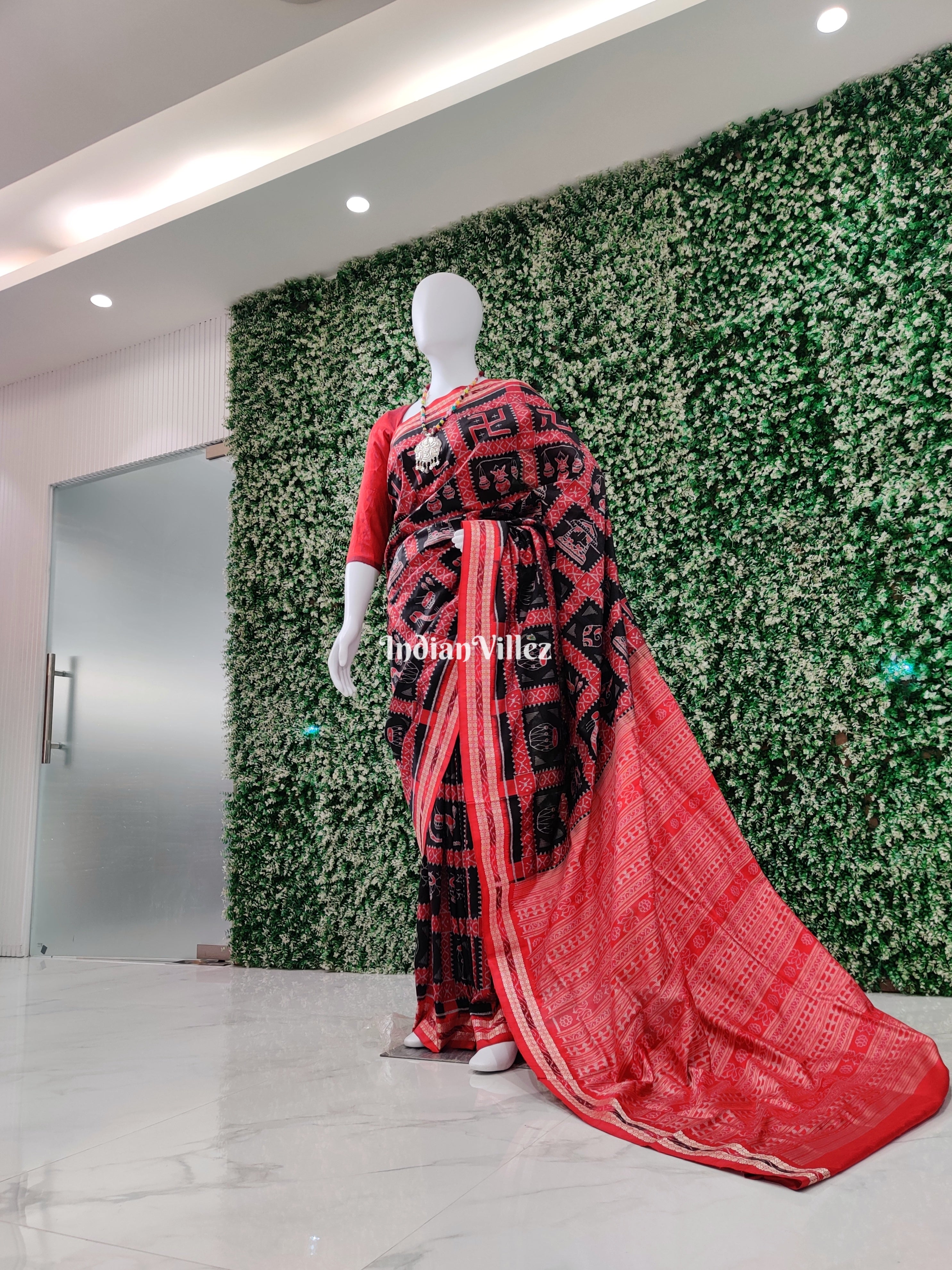 Subho Mangalam Odisha Handloom Sambalpuri Silk Saree