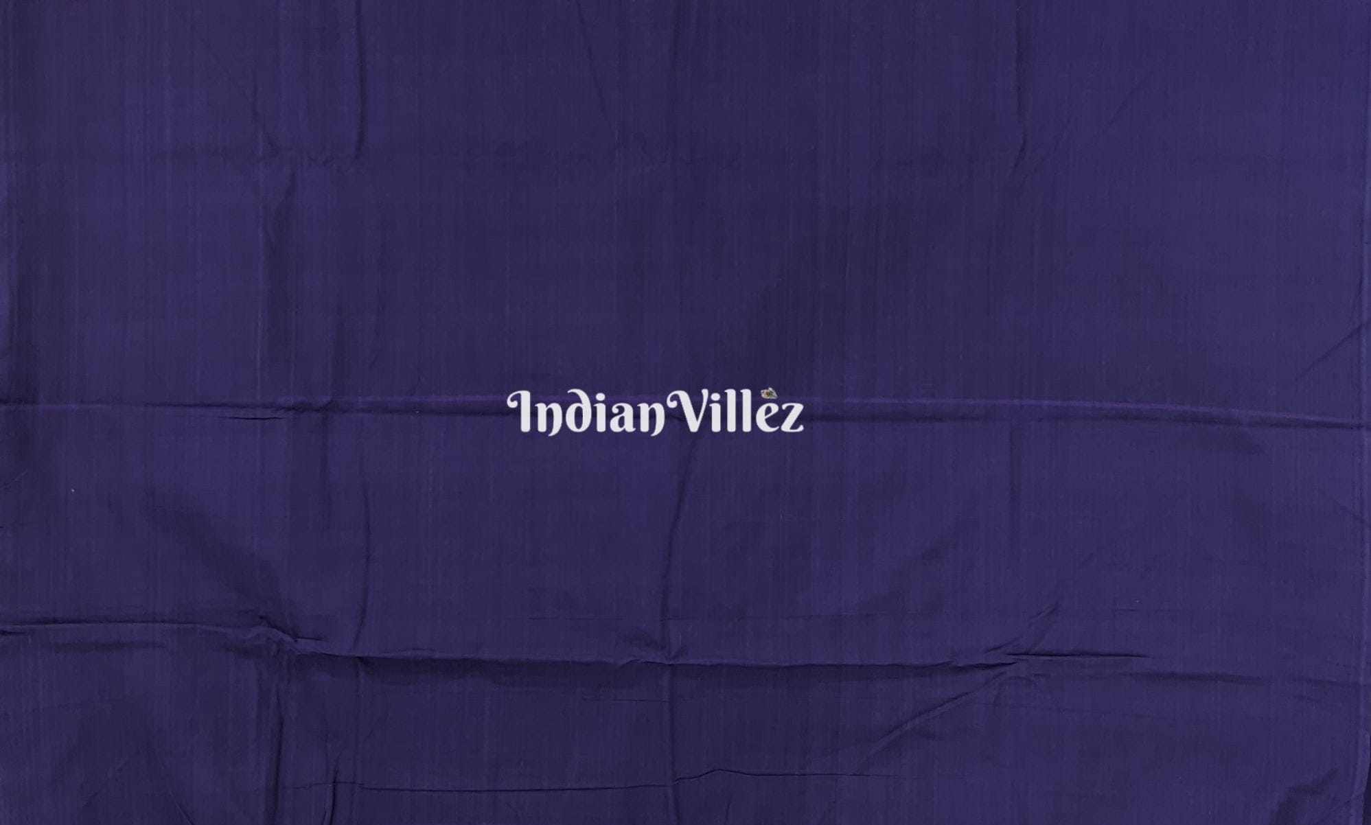 Azo-free Dye Blue Bird Design Contemporary Cotton Saree