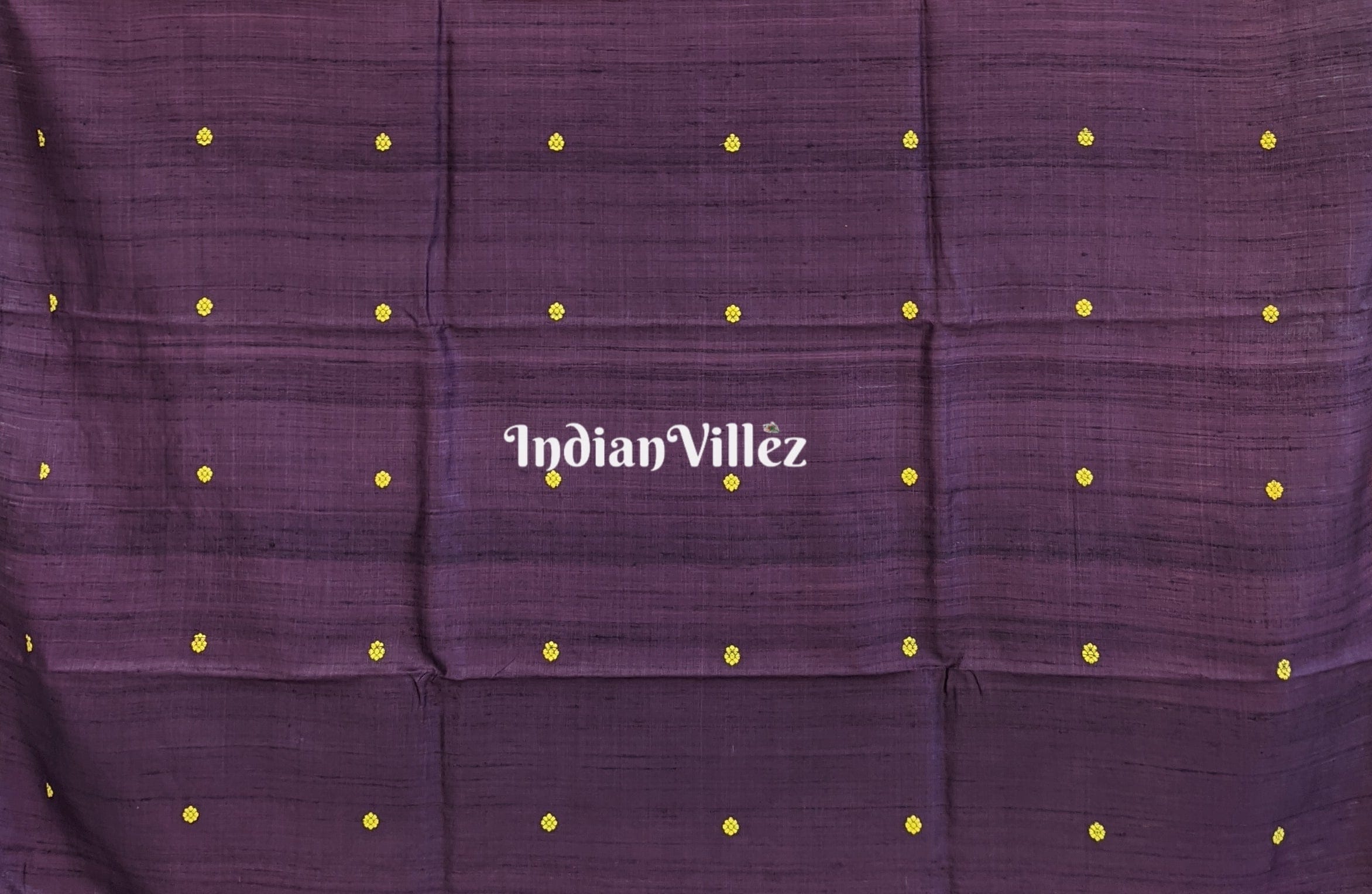 Golden Color Buddha Theme Gopalpur Tussar Silk Saree