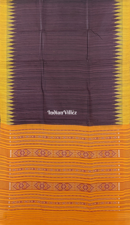 Wine Color Gopalpur Tussar Silk Saree