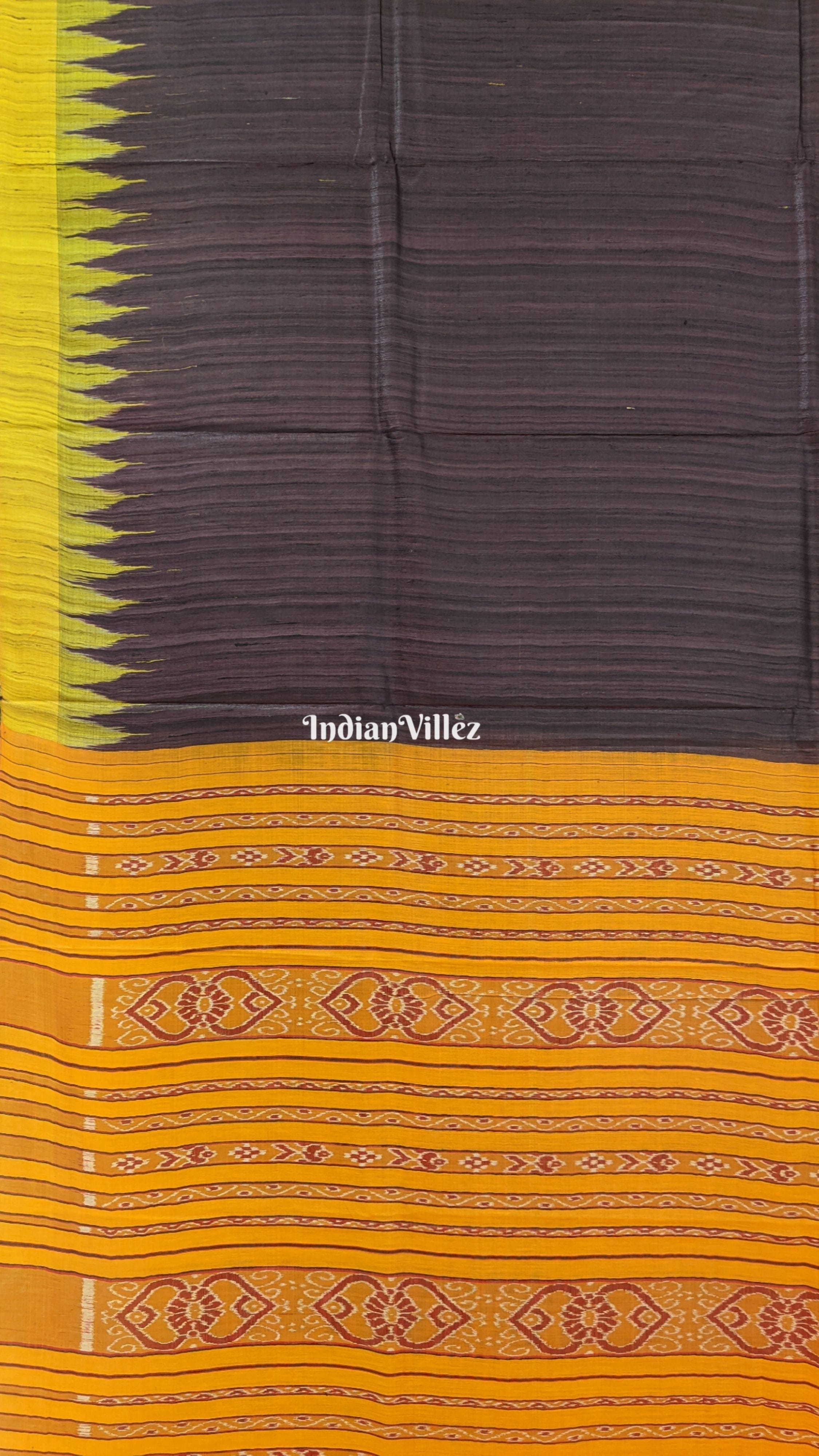 Wine Color Gopalpur Tussar Silk Saree