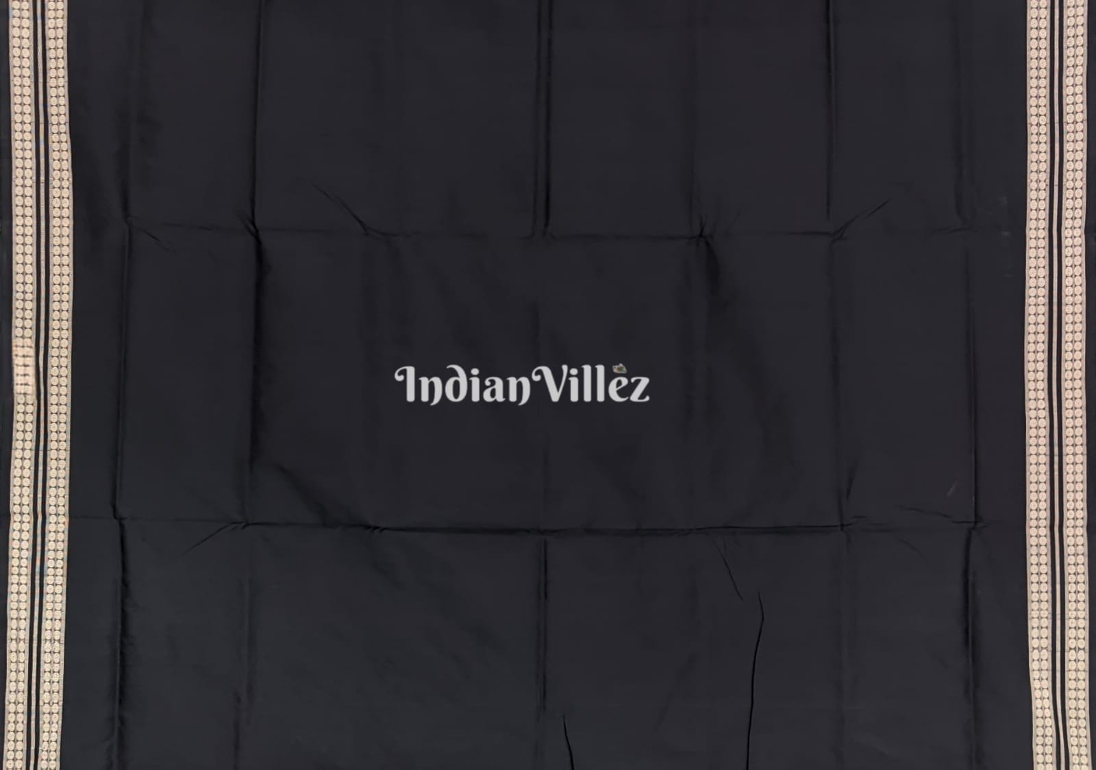 Green Bomkai Silk Saree with Potli Design Anchal