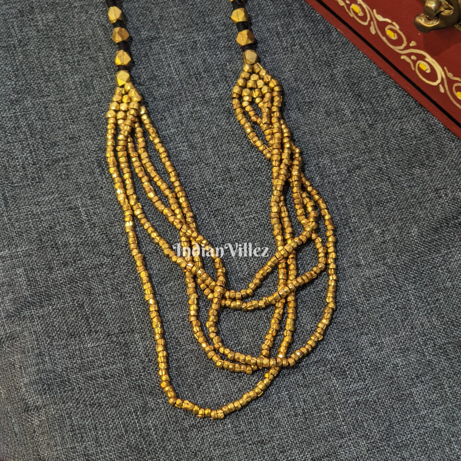 Pure Dhokra Tribal Jewellery Necklace