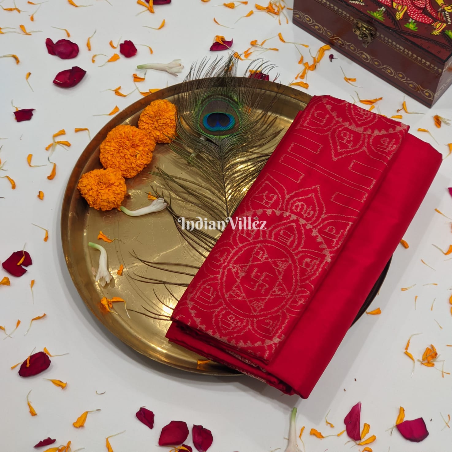 Shree Mantra Odisha Ikat Sambalpuri Silk Saree