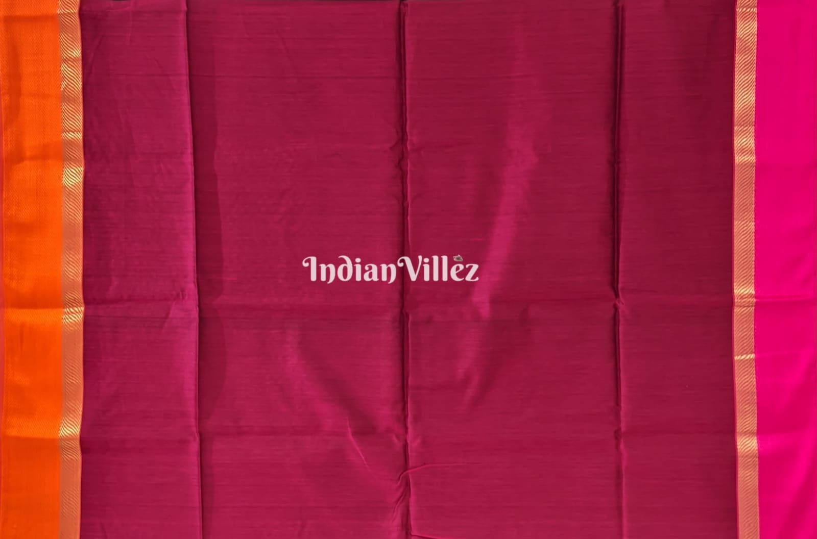 Black Maheshwari Handloom Saree