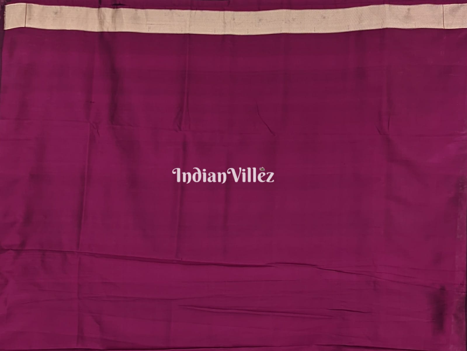 Magenta Banarasi Ghaat Katan Silk Saree (Pre-Order)