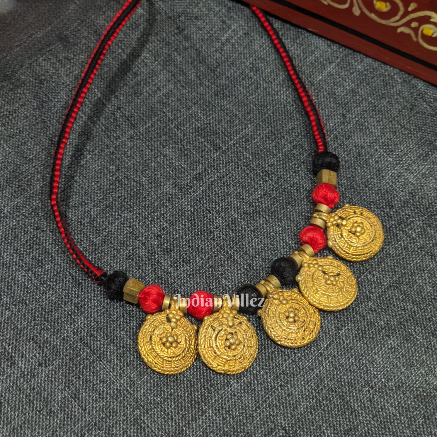 Handmade Tribal Dhokra Necklace
