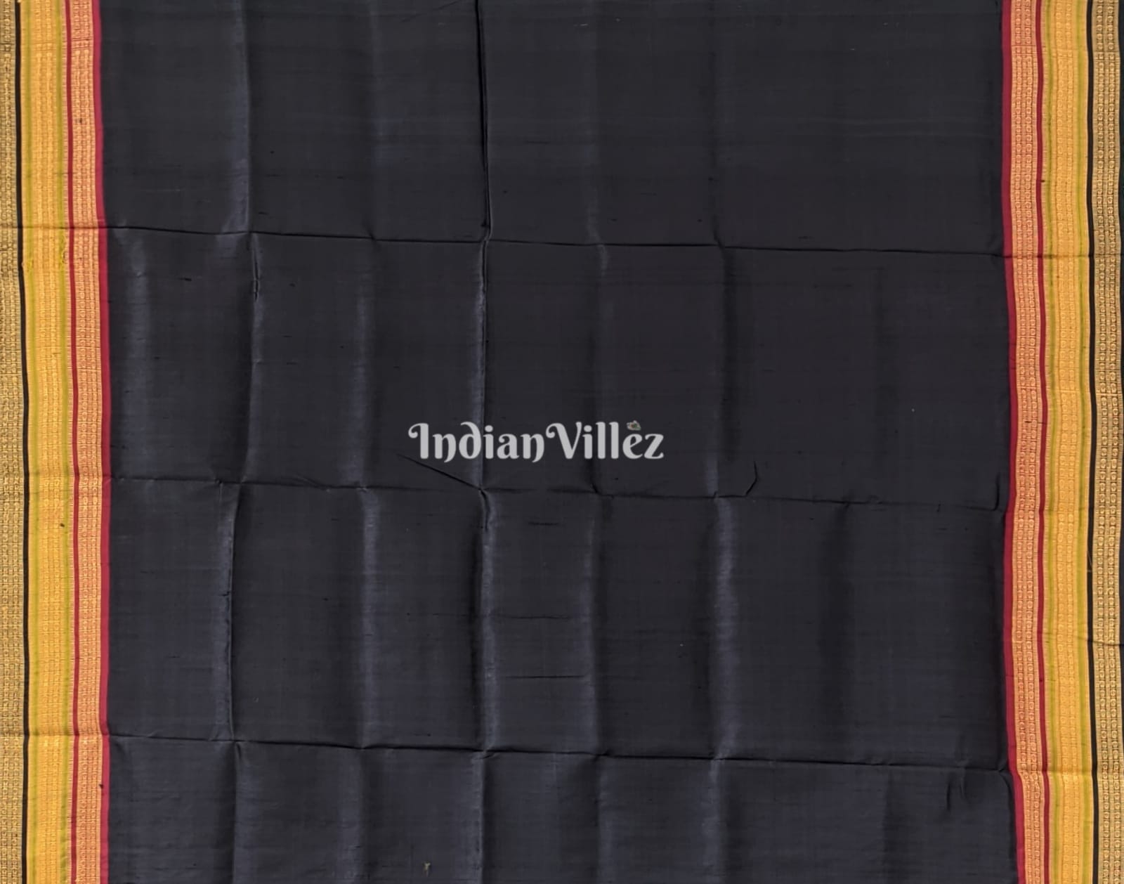 Aubergine Purple Odisha Ikat Kathiphera Silk Saree