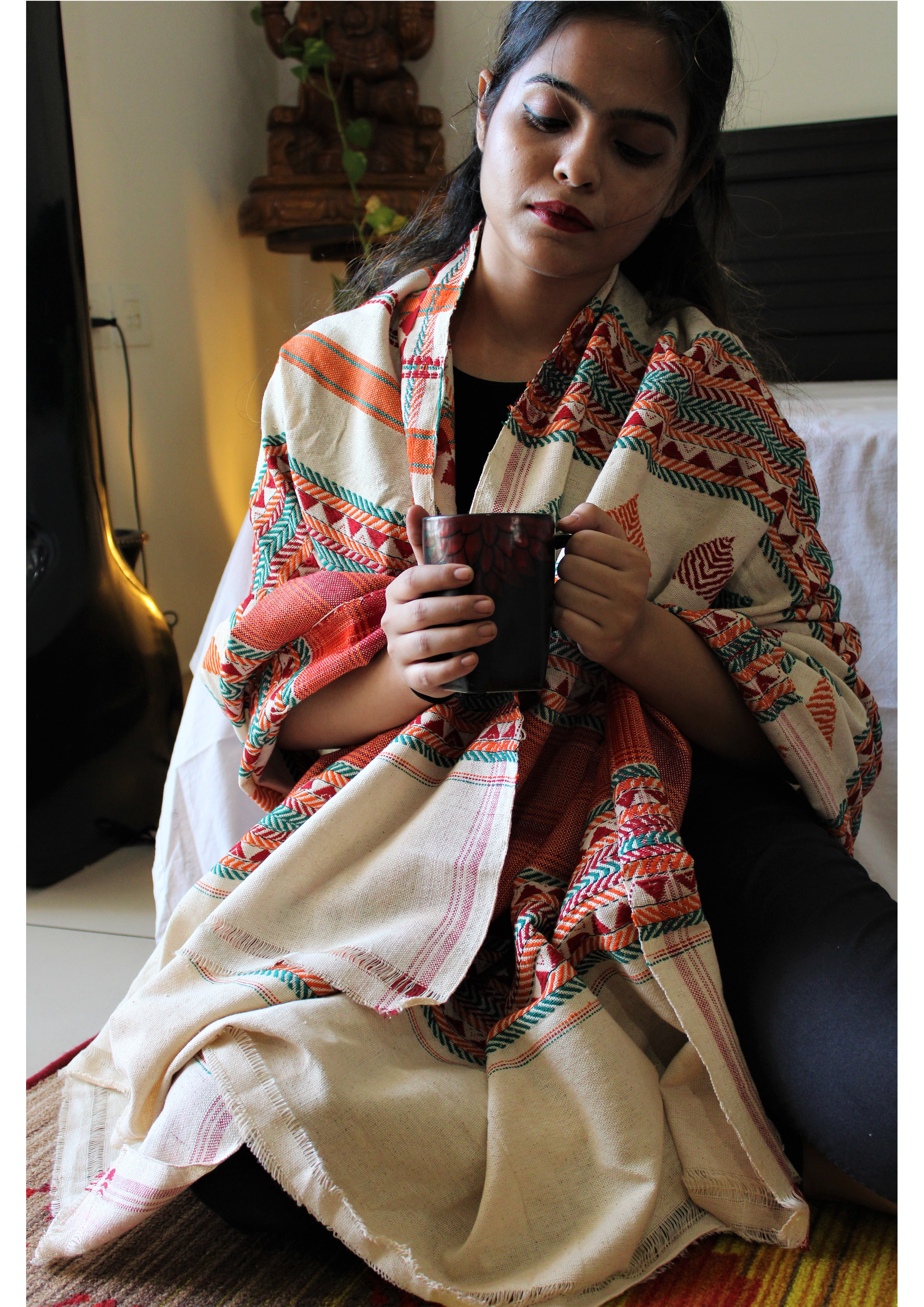 Dongaria Handloom Shawl - IndianVillèz